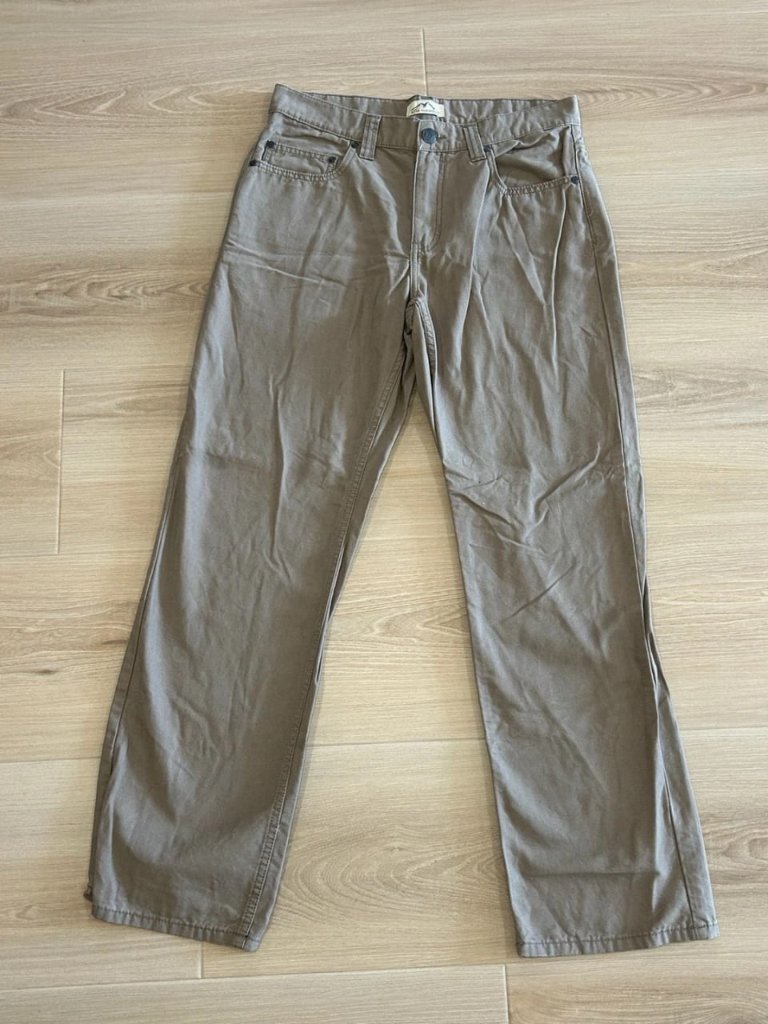 Blue Mountain Men's Straight Leg Canvas Work Pants
